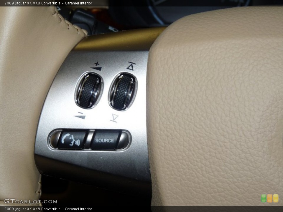 Caramel Interior Controls for the 2009 Jaguar XK XK8 Convertible #51139067