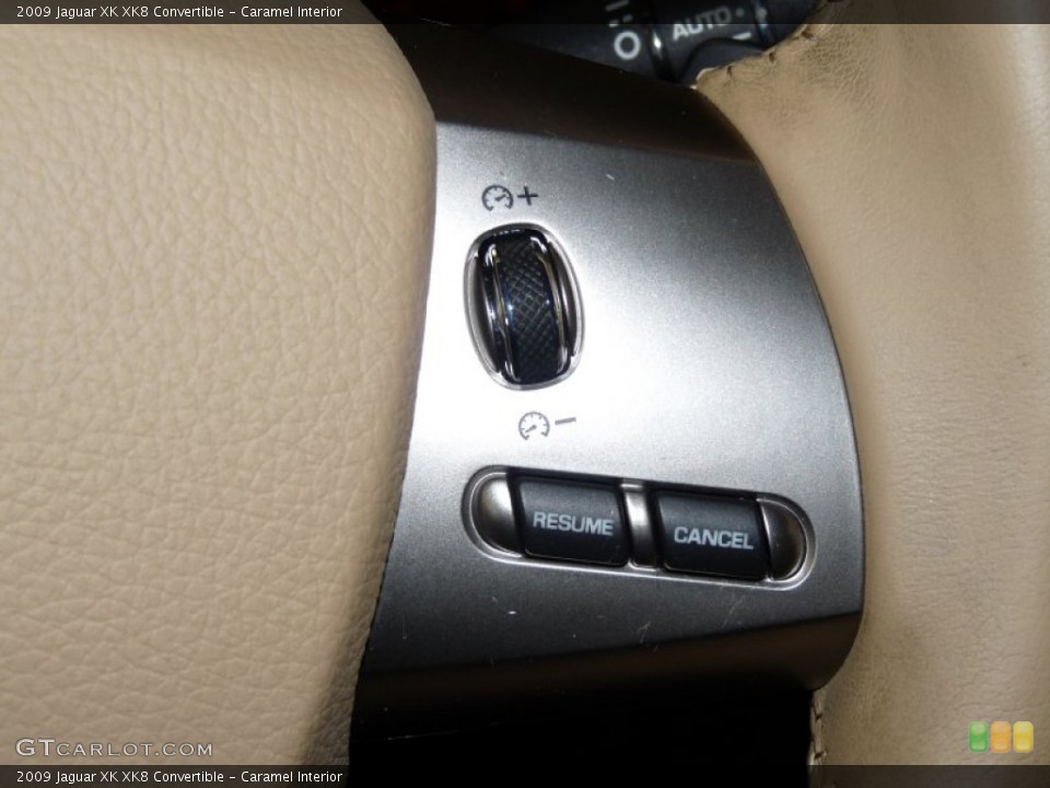 Caramel Interior Controls for the 2009 Jaguar XK XK8 Convertible #51139079