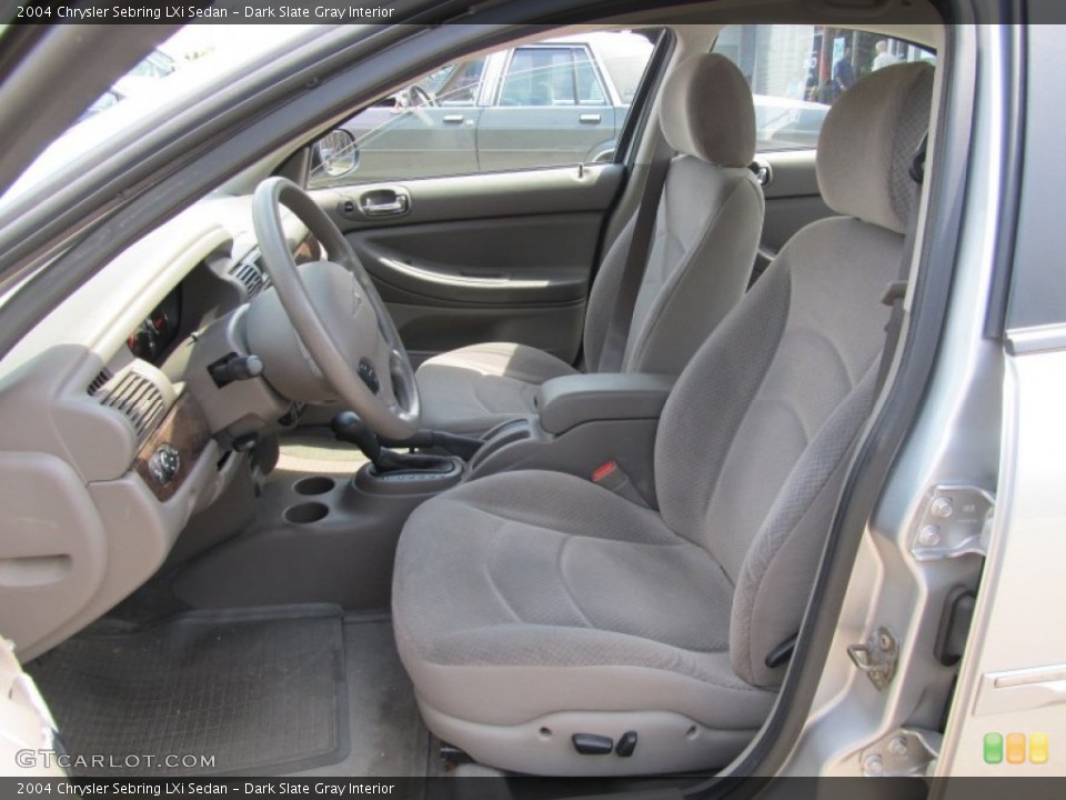 Dark Slate Gray Interior Photo for the 2004 Chrysler Sebring LXi Sedan #51139232