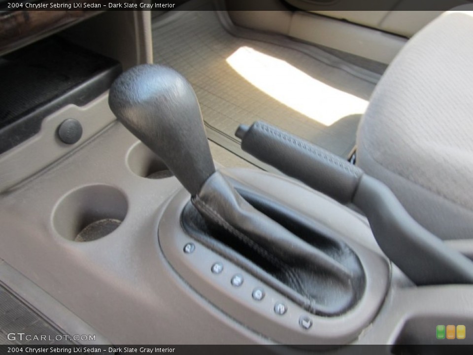 Dark Slate Gray Interior Transmission for the 2004 Chrysler Sebring LXi Sedan #51139292