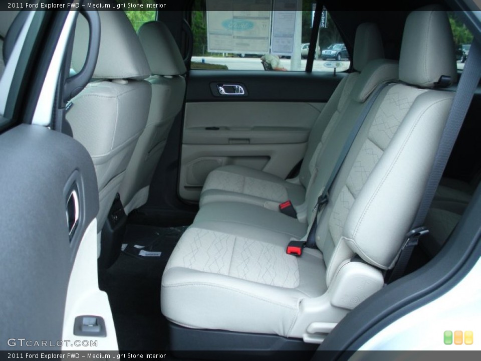 Medium Light Stone Interior Photo for the 2011 Ford Explorer FWD #51142787