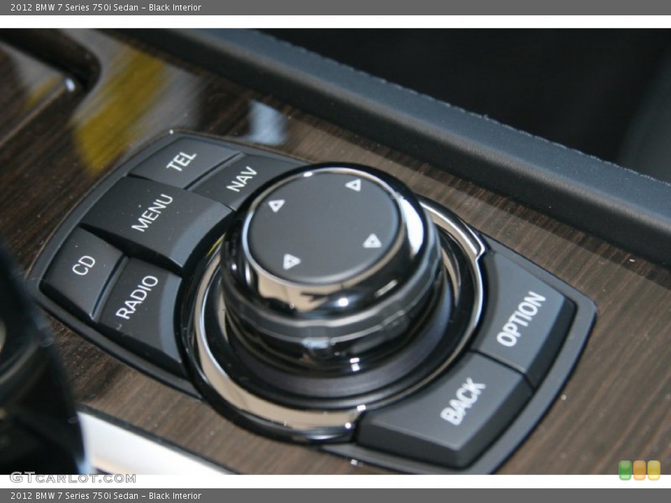 Black Interior Controls for the 2012 BMW 7 Series 750i Sedan #51145460