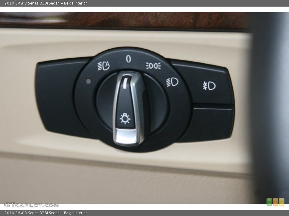 Beige Interior Controls for the 2010 BMW 3 Series 328i Sedan #51148145
