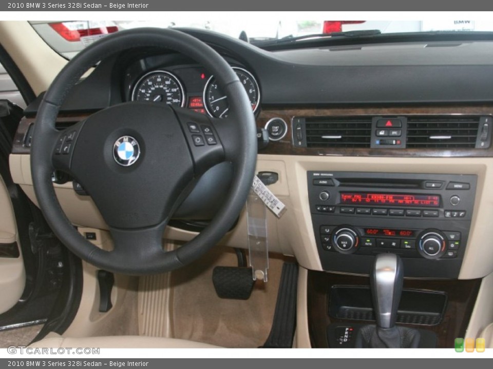 Beige Interior Dashboard for the 2010 BMW 3 Series 328i Sedan #51148397