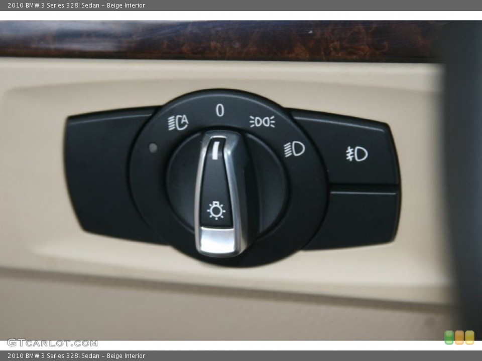 Beige Interior Controls for the 2010 BMW 3 Series 328i Sedan #51148793