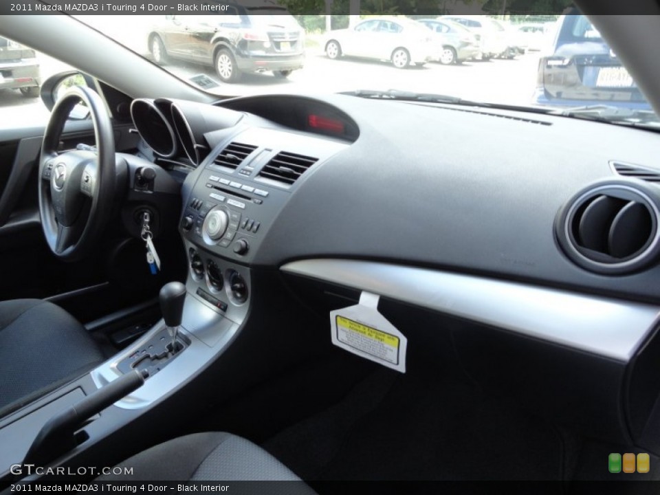 Black Interior Dashboard for the 2011 Mazda MAZDA3 i Touring 4 Door #51150776