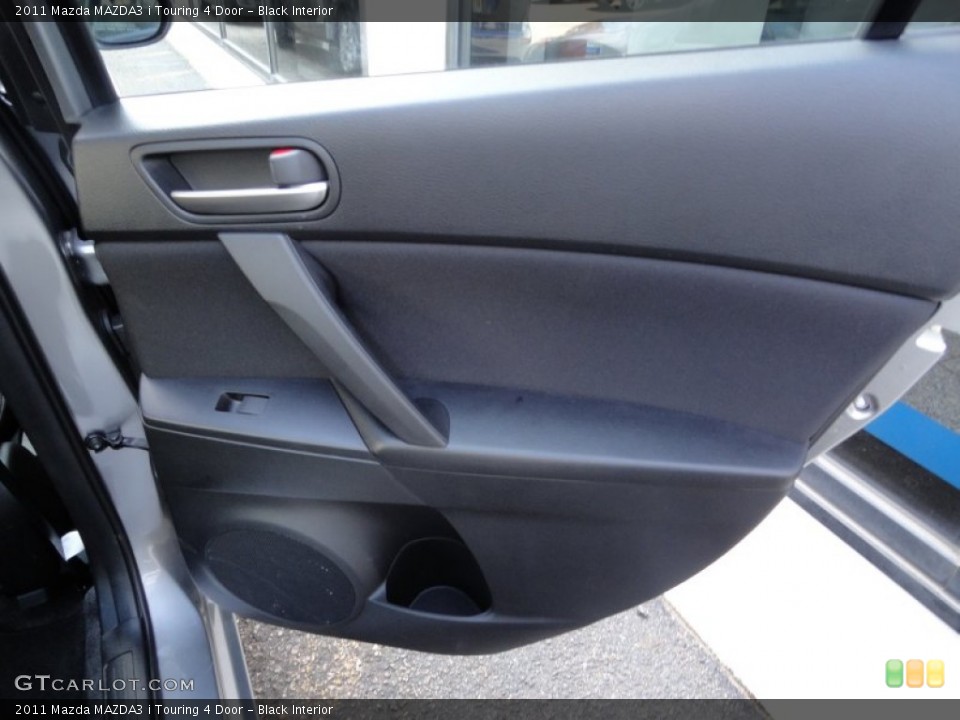 Black Interior Door Panel for the 2011 Mazda MAZDA3 i Touring 4 Door #51150797