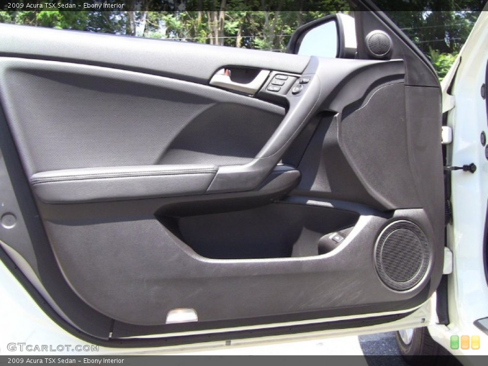 Ebony Interior Door Panel for the 2009 Acura TSX Sedan #51151043