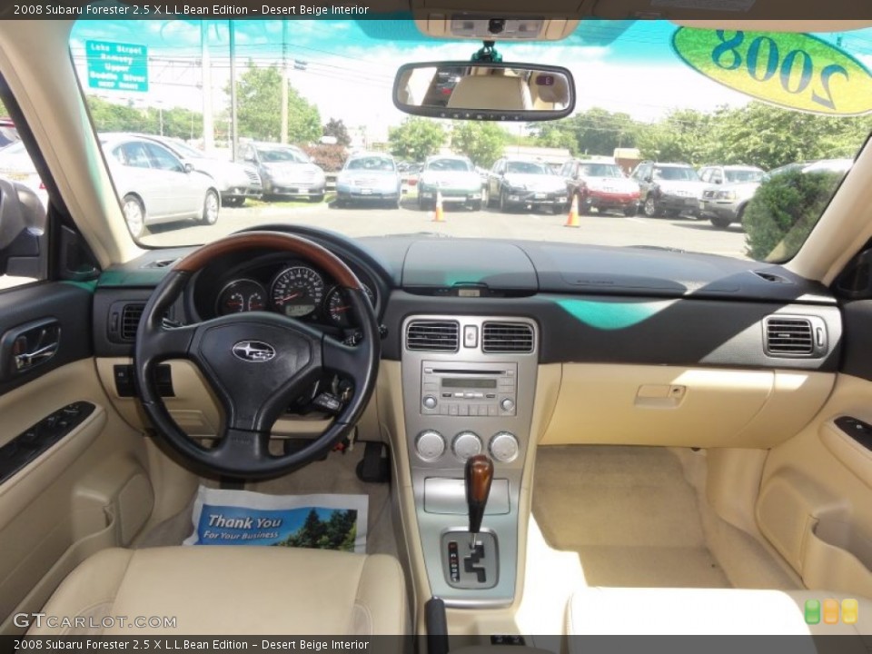 Desert Beige Interior Dashboard for the 2008 Subaru Forester 2.5 X L.L.Bean Edition #51153038