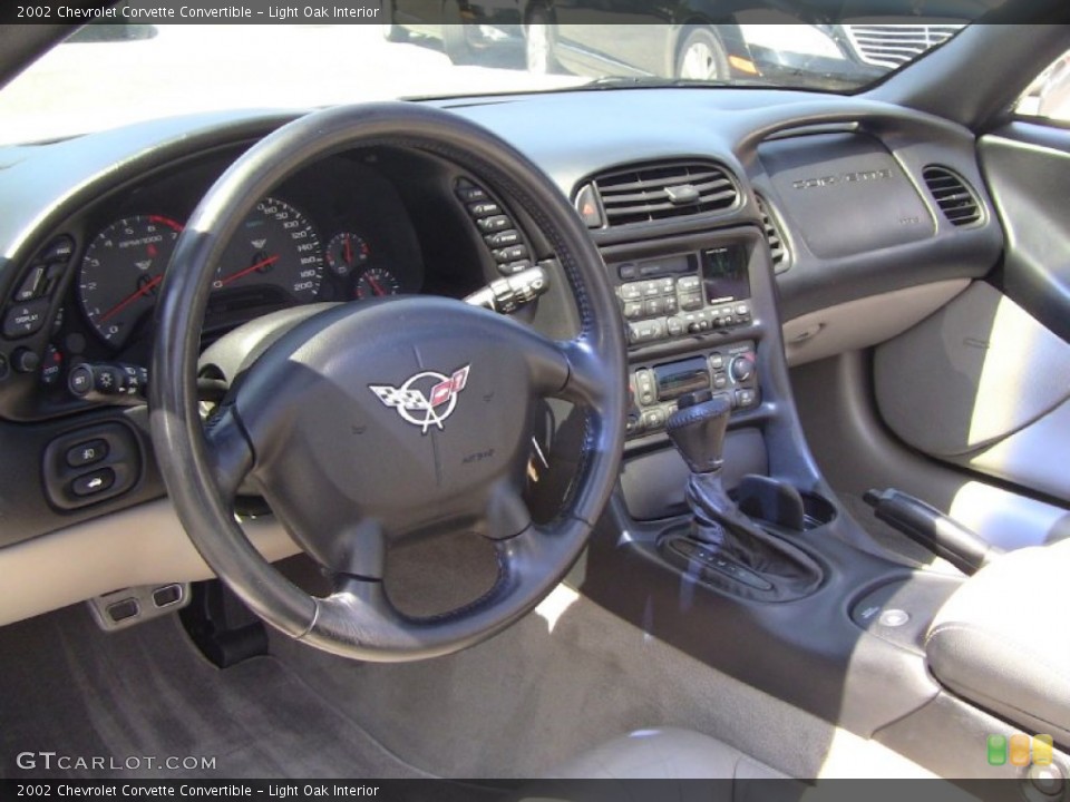 Light Oak Interior Dashboard for the 2002 Chevrolet Corvette Convertible #51154139