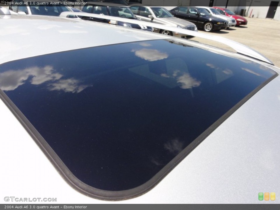 Ebony Interior Sunroof for the 2004 Audi A6 3.0 quattro Avant #51155798