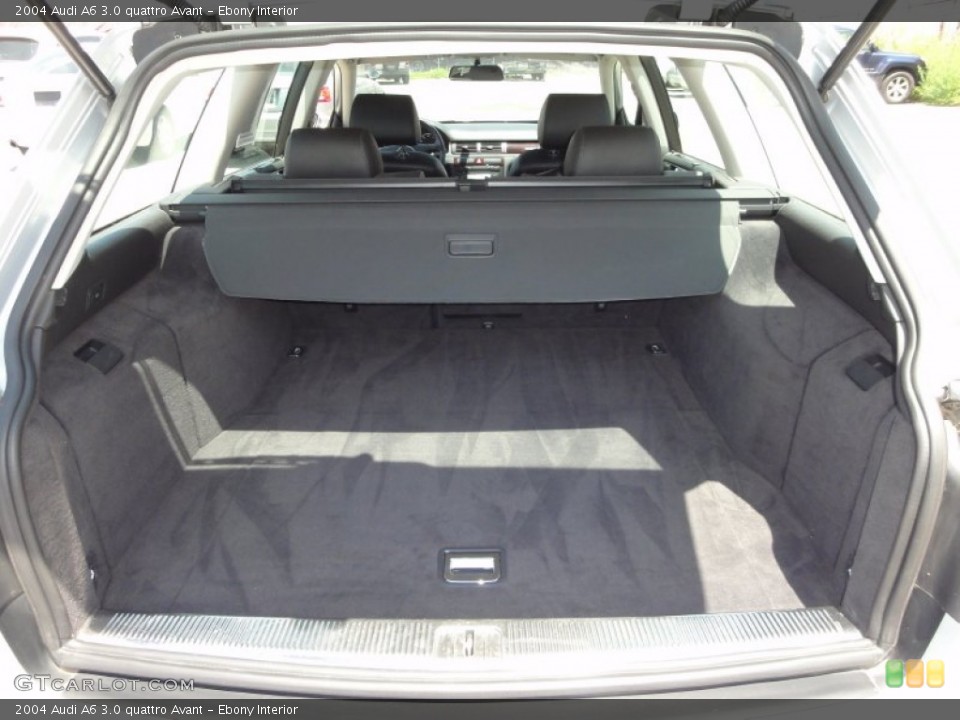Ebony Interior Trunk for the 2004 Audi A6 3.0 quattro Avant #51155915
