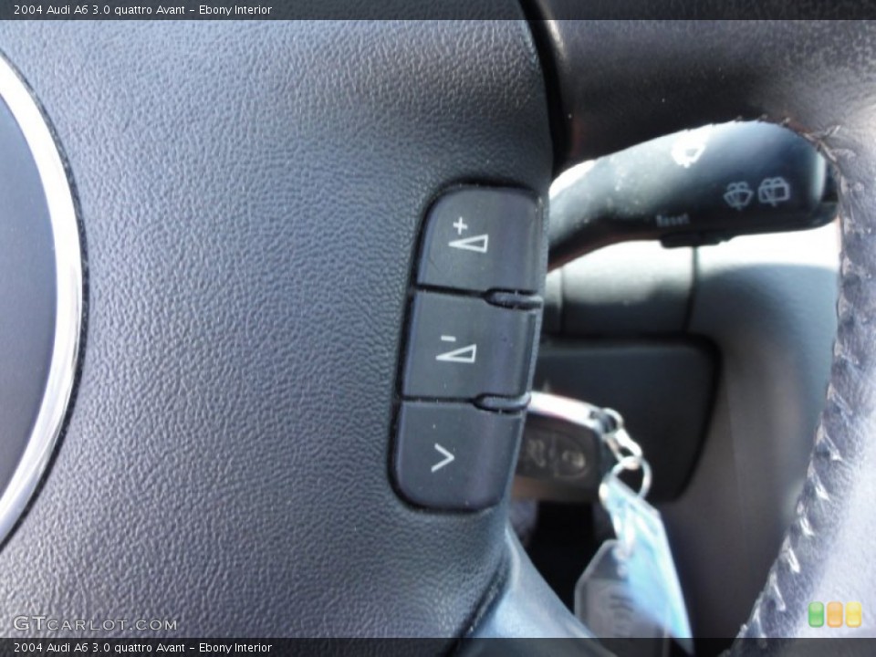 Ebony Interior Controls for the 2004 Audi A6 3.0 quattro Avant #51156200