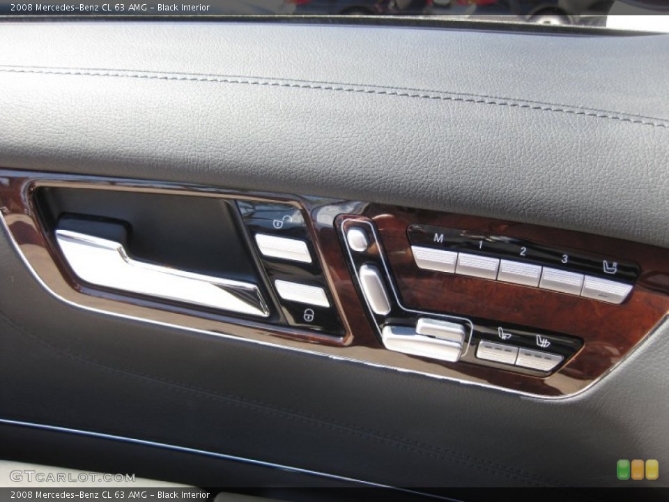 Black Interior Controls for the 2008 Mercedes-Benz CL 63 AMG #51156890