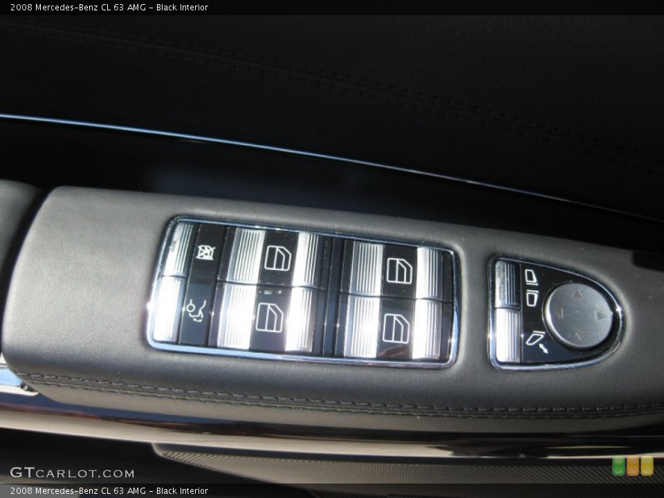 Black Interior Controls for the 2008 Mercedes-Benz CL 63 AMG #51156911