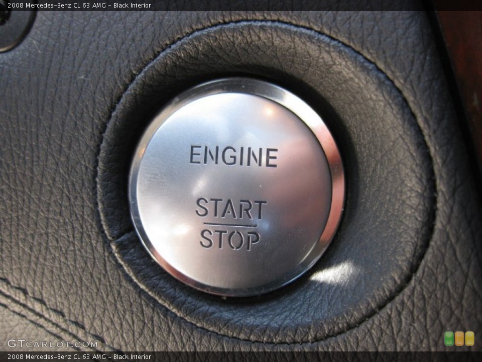 Black Interior Controls for the 2008 Mercedes-Benz CL 63 AMG #51157028