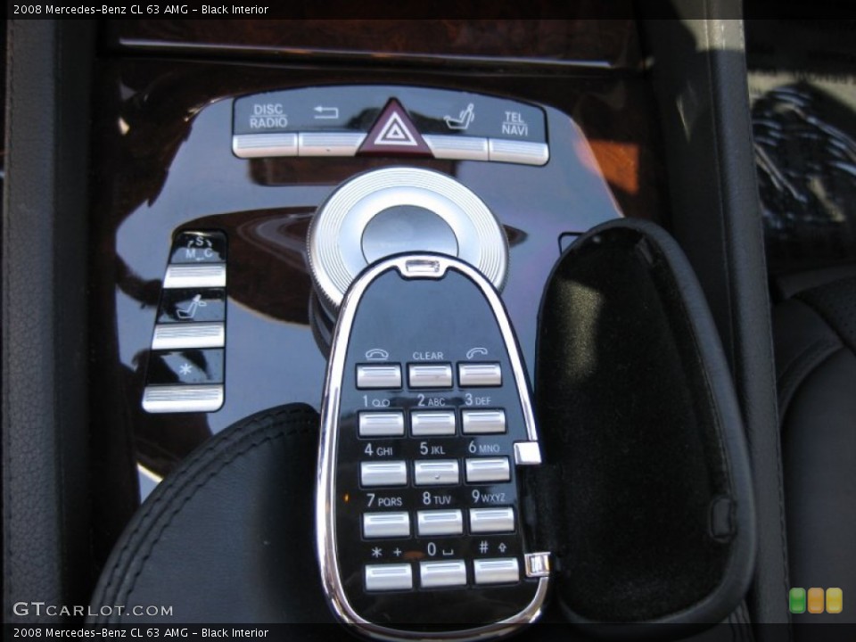 Black Interior Controls for the 2008 Mercedes-Benz CL 63 AMG #51157043