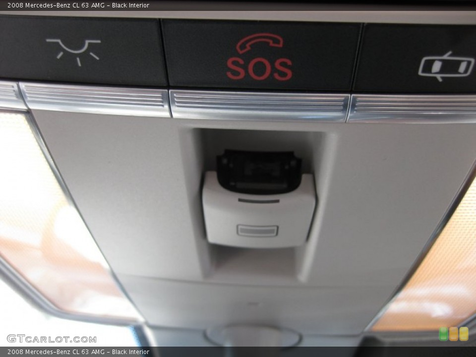 Black Interior Controls for the 2008 Mercedes-Benz CL 63 AMG #51157058