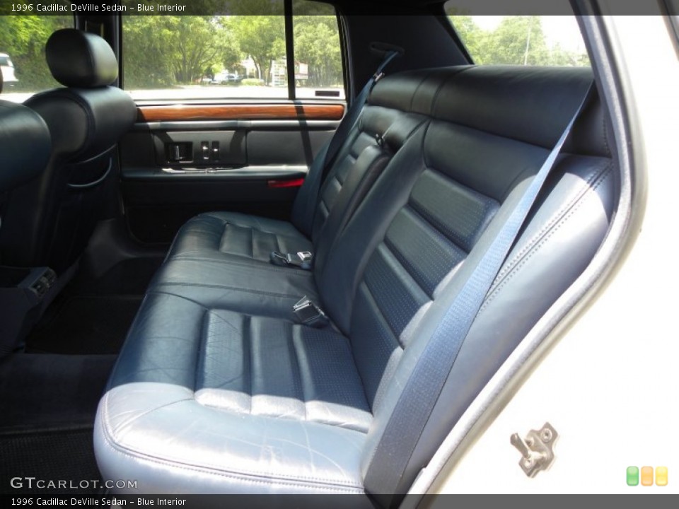 Blue Interior Photo for the 1996 Cadillac DeVille Sedan #51157463
