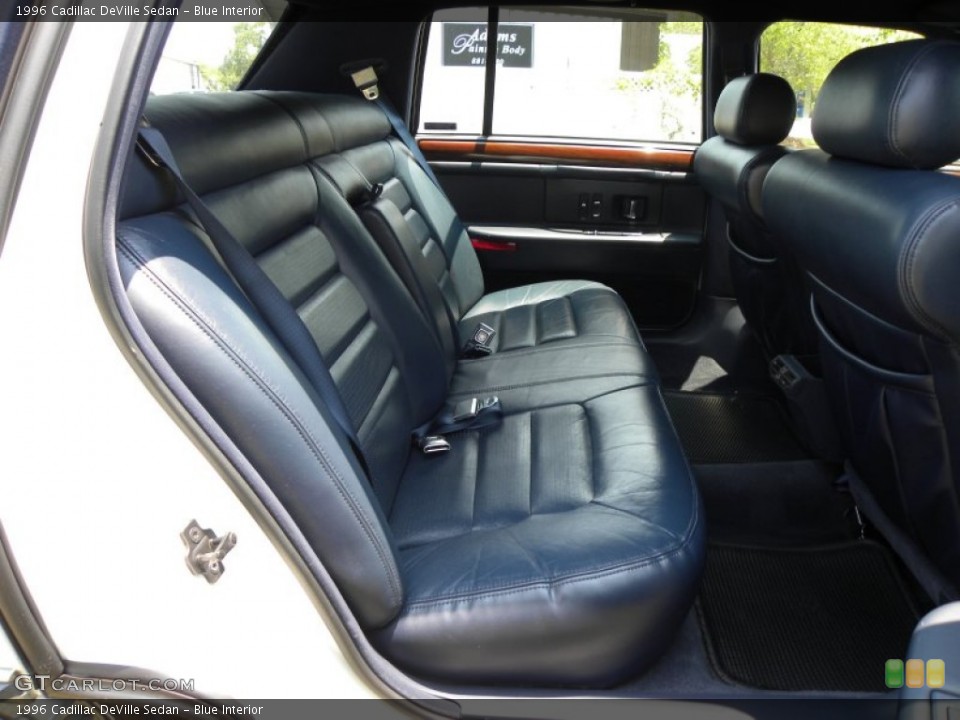 Blue Interior Photo for the 1996 Cadillac DeVille Sedan #51157517