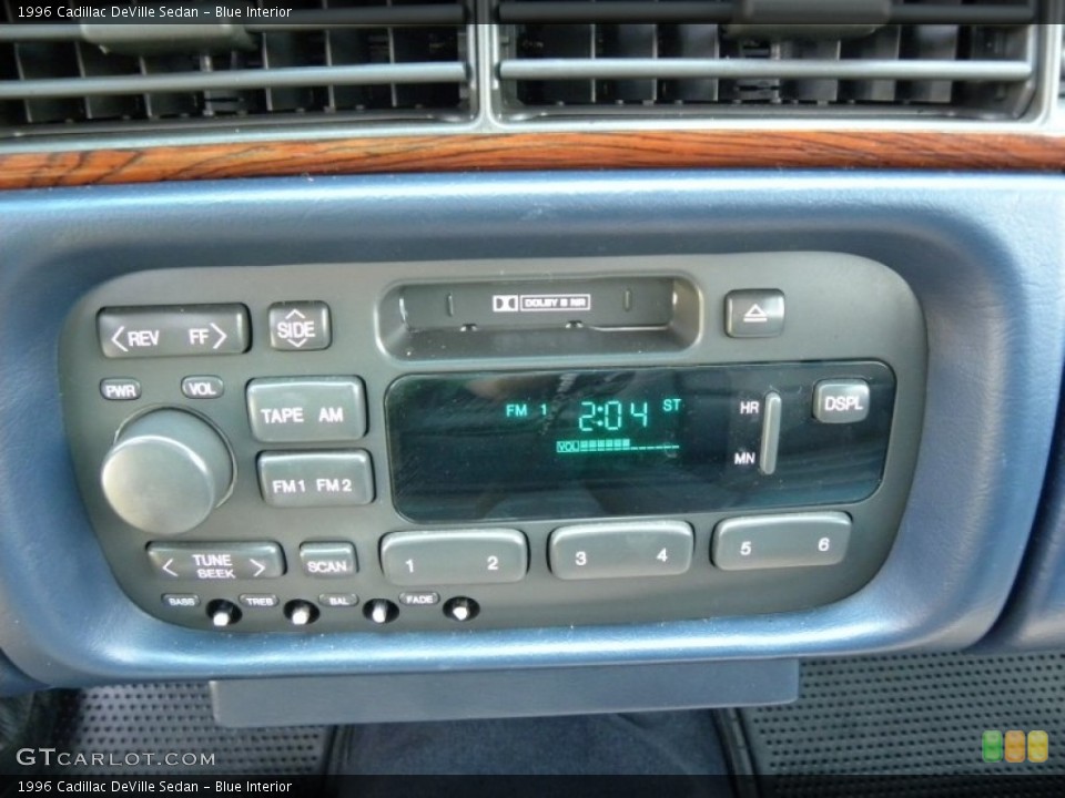 Blue Interior Controls for the 1996 Cadillac DeVille Sedan #51157661