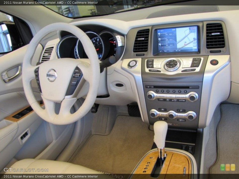 CC Cashmere Interior Dashboard for the 2011 Nissan Murano CrossCabriolet AWD #51157778