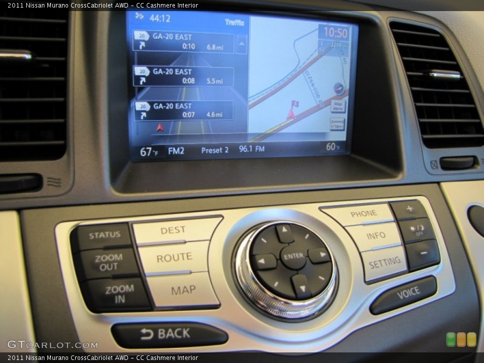 CC Cashmere Interior Controls for the 2011 Nissan Murano CrossCabriolet AWD #51157808