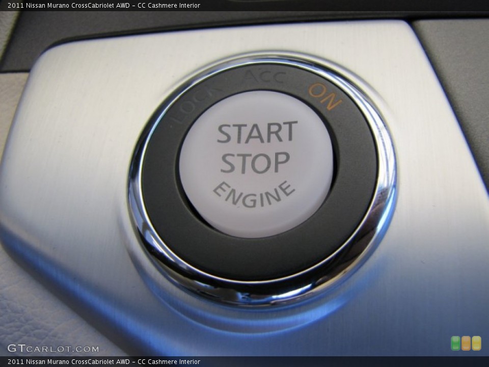 CC Cashmere Interior Controls for the 2011 Nissan Murano CrossCabriolet AWD #51157841