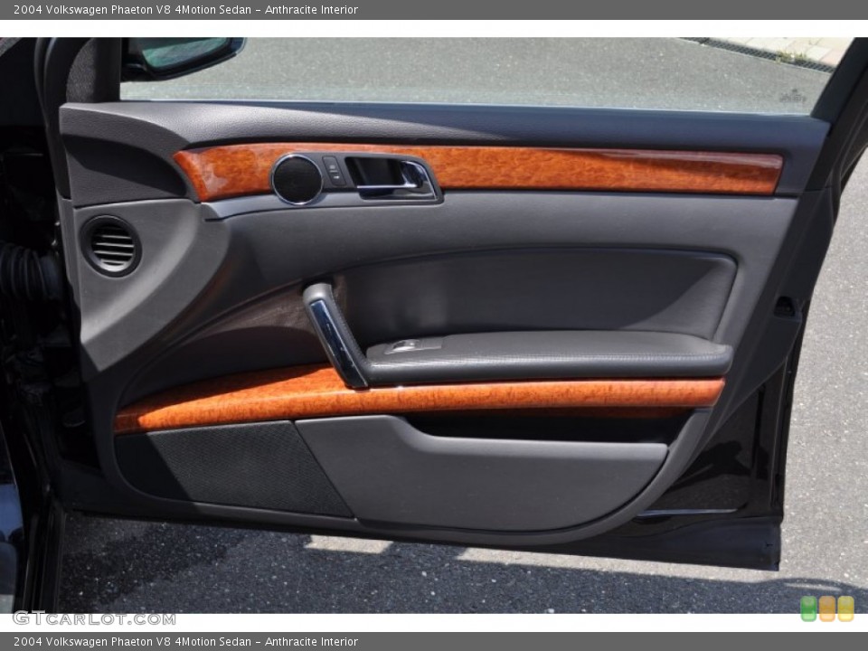 Anthracite Interior Door Panel for the 2004 Volkswagen Phaeton V8 4Motion Sedan #51159089