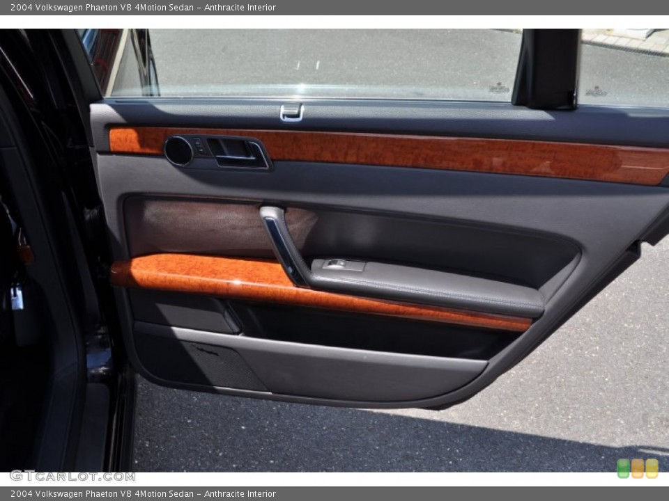 Anthracite Interior Door Panel for the 2004 Volkswagen Phaeton V8 4Motion Sedan #51159104