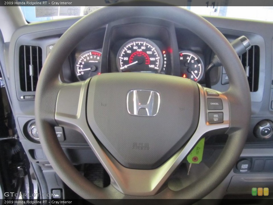 Gray Interior Steering Wheel for the 2009 Honda Ridgeline RT #51160020