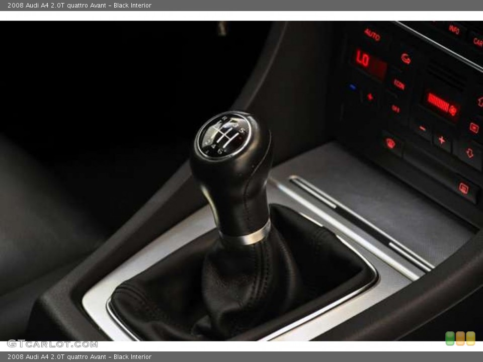 Black Interior Transmission for the 2008 Audi A4 2.0T quattro Avant #51161193