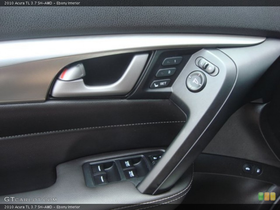 Ebony Interior Controls for the 2010 Acura TL 3.7 SH-AWD #51161586