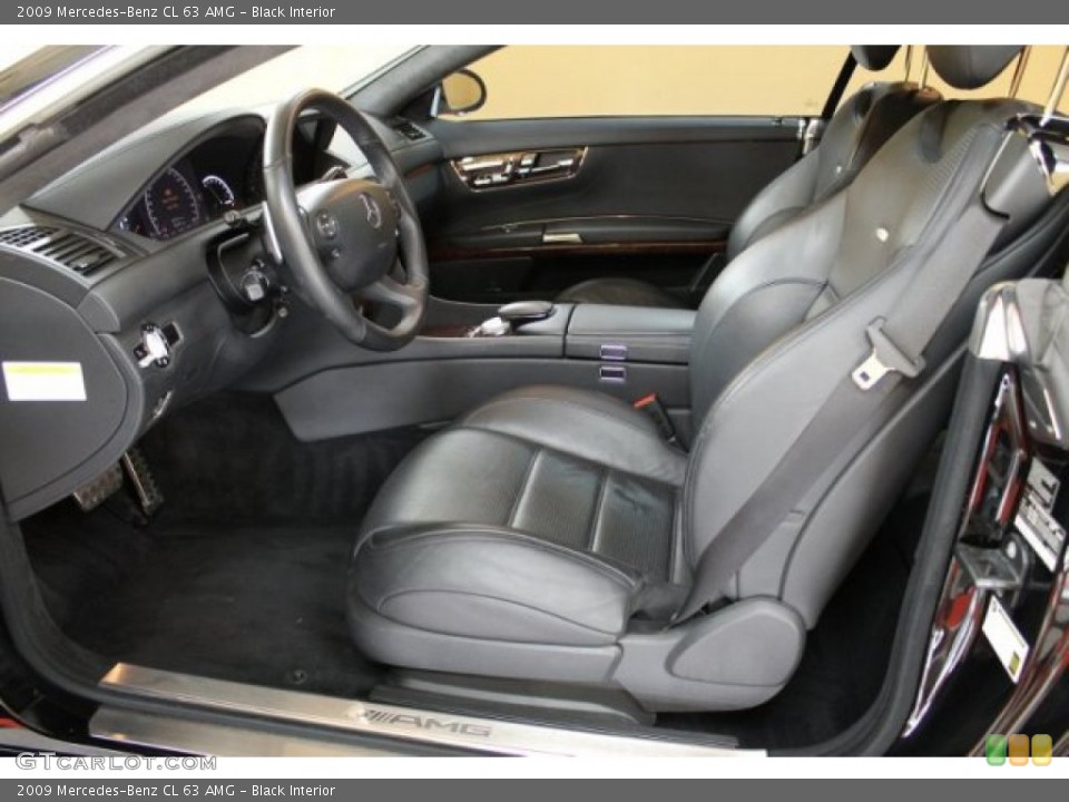 Black Interior Photo for the 2009 Mercedes-Benz CL 63 AMG #51163884