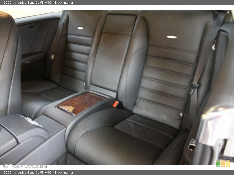 Black Interior Photo for the 2009 Mercedes-Benz CL 63 AMG #51163899