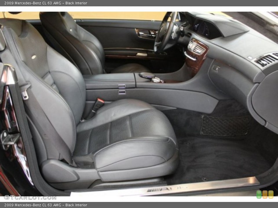 Black Interior Photo for the 2009 Mercedes-Benz CL 63 AMG #51163926