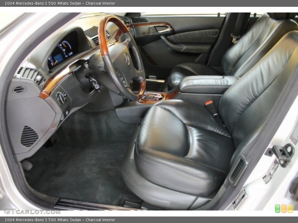 Charcoal Interior Photo for the 2004 Mercedes-Benz S 500 4Matic Sedan #51169164