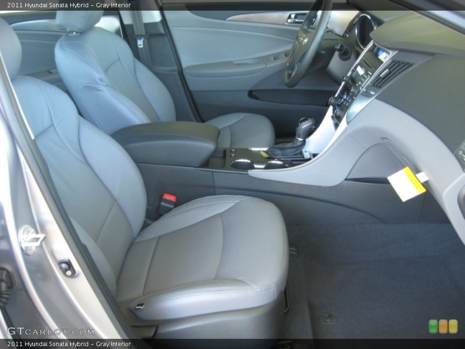 Gray Interior Photo for the 2011 Hyundai Sonata Hybrid #51173271