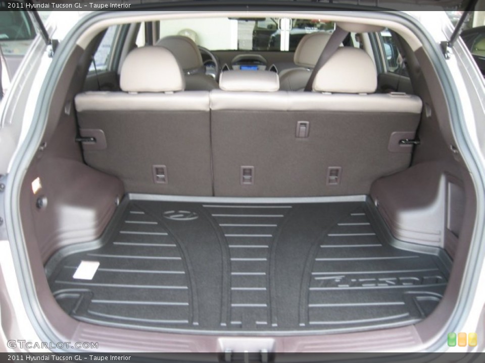 Taupe Interior Trunk for the 2011 Hyundai Tucson GL #51173901