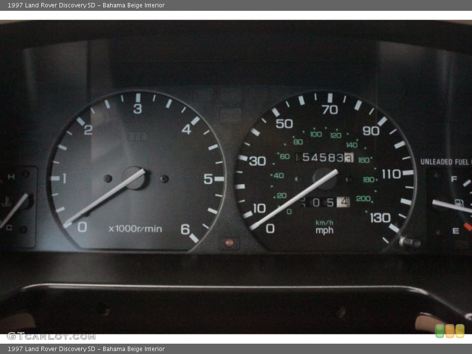Bahama Beige Interior Gauges for the 1997 Land Rover Discovery SD #51173910