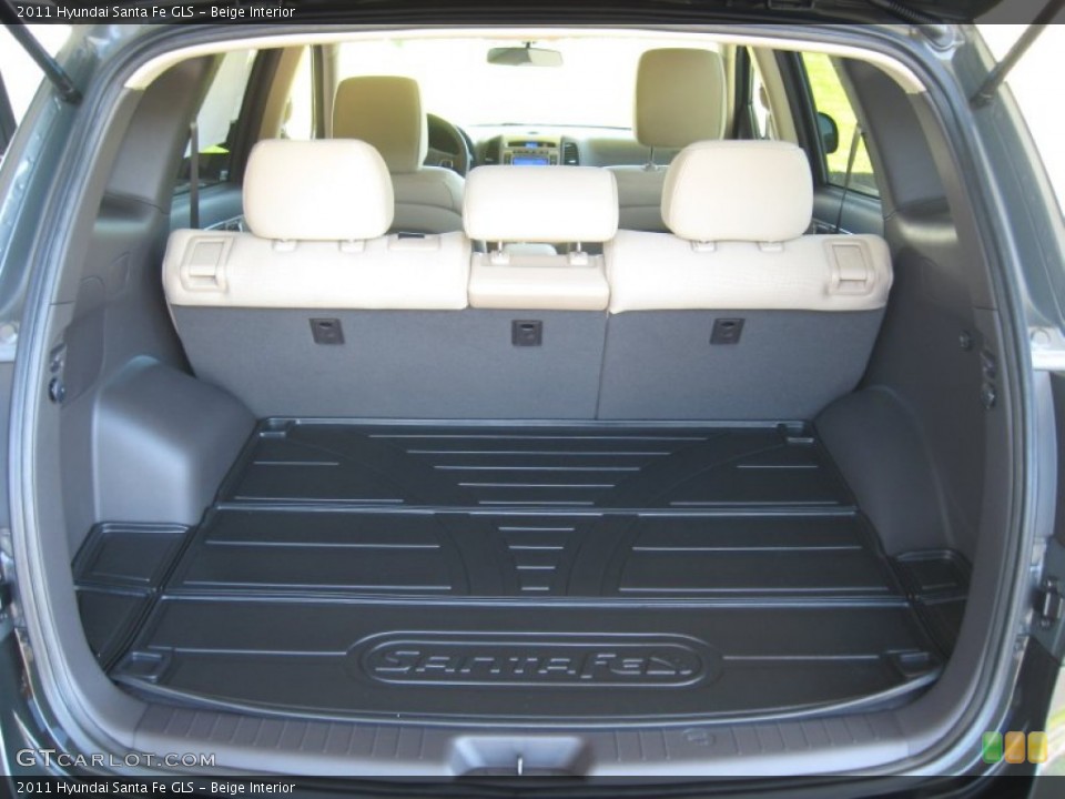 Beige Interior Trunk for the 2011 Hyundai Santa Fe GLS #51174711
