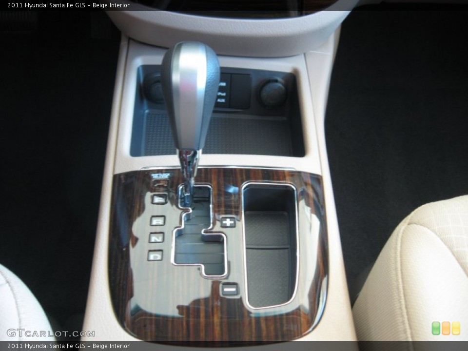 Beige Interior Transmission for the 2011 Hyundai Santa Fe GLS #51174855