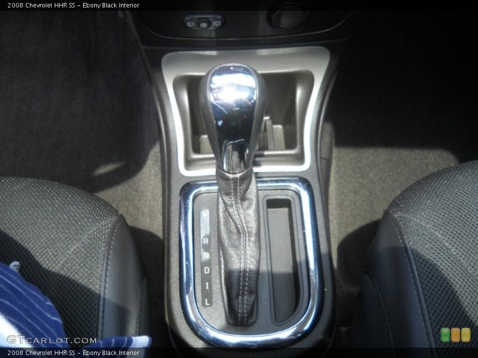 Ebony Black Interior Transmission for the 2008 Chevrolet HHR SS #51175242