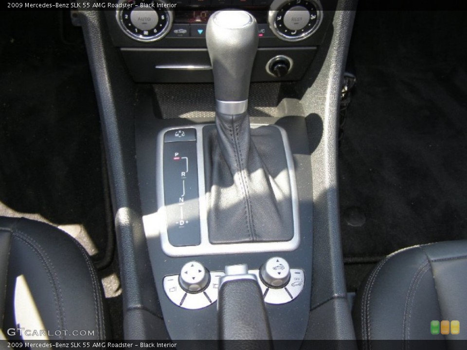Black Interior Transmission for the 2009 Mercedes-Benz SLK 55 AMG Roadster #51177786