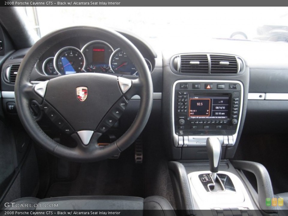 Black w/ Alcantara Seat Inlay Interior Dashboard for the 2008 Porsche Cayenne GTS #51178314