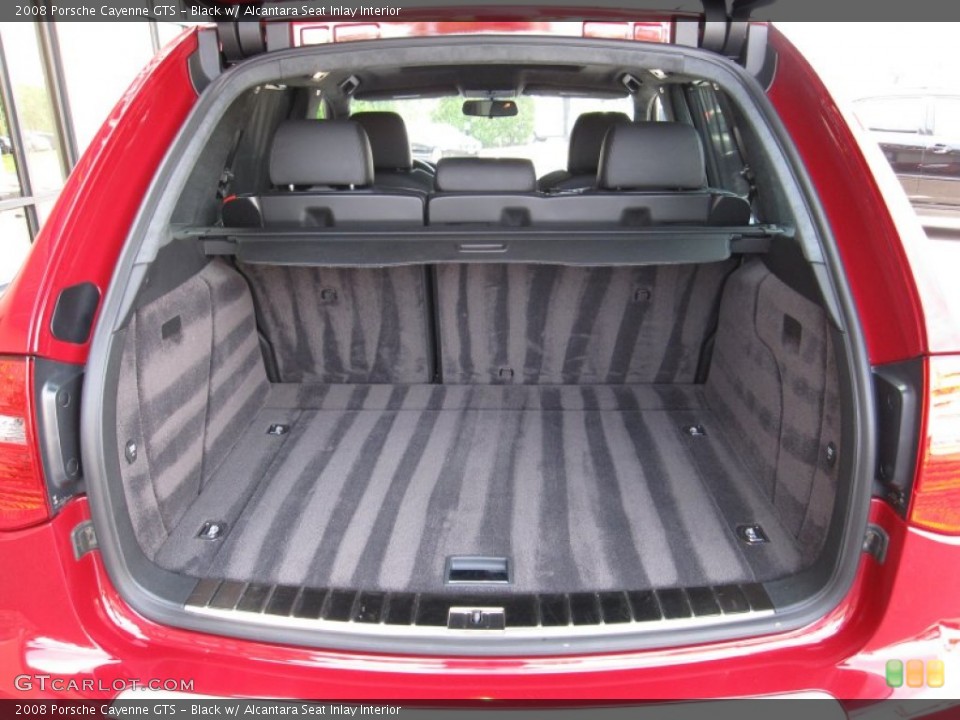 Black w/ Alcantara Seat Inlay Interior Trunk for the 2008 Porsche Cayenne GTS #51178341