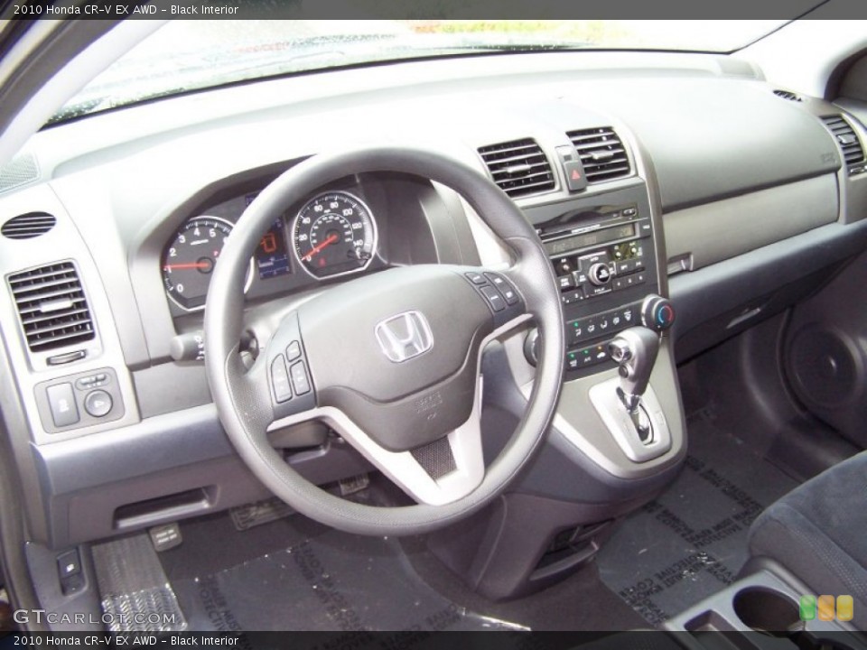 Black Interior Photo for the 2010 Honda CR-V EX AWD #51183003