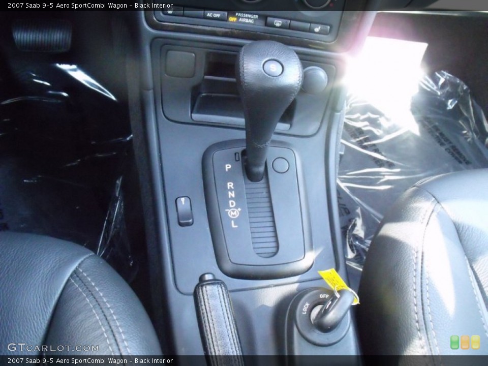 Black Interior Transmission for the 2007 Saab 9-5 Aero SportCombi Wagon #51183213