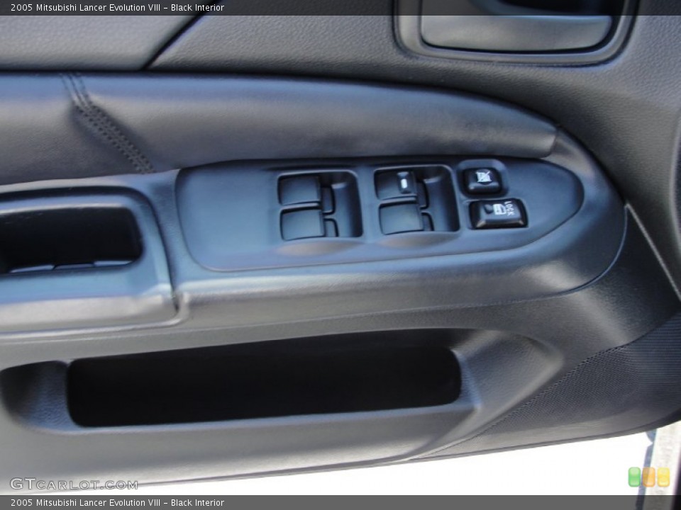 Black Interior Controls for the 2005 Mitsubishi Lancer Evolution VIII #51185214