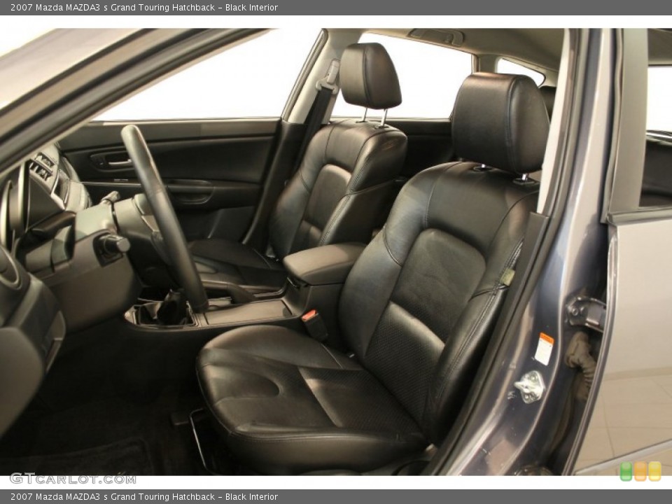 Black Interior Photo for the 2007 Mazda MAZDA3 s Grand Touring Hatchback #51188178